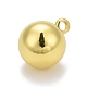 Brass Ball Charms KK-M229-71A-G-2