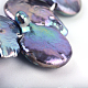 Hebras de cuentas de perlas keshi de perlas barrocas naturales en forma de lágrima PEAR-R015-01-3