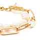 Perlenarmbänder mit Muschelperlen für Mädchenfrauen BJEW-TA00014-5