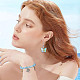 100 шт. подвески-бабочки из прозрачного стекла FIND-HY0003-79-6