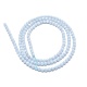Chapelets de perles en agate avec dentelle bleue naturelle X-G-A177-04-09-2
