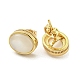 Orecchini in ottone&nbsp;EJEW-P261-45G-2