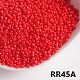 Undurchsichtige 6/0 Glas-Saatperlen&nbsp;SEED-I013-4mm-RR45A-1