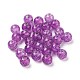 25 pz perle di vetro crackle trasparente CCG-XCP0001-02A-2
