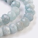 Chapelets de perles en aigue-marine naturelle G-F568-037-B-3