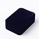 Rectangle Velours Pendant Jewelry Boxes OBOX-F002-30A-1