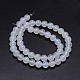 Grade A Natural Agate Round Beads Strands G-F256-01-4mm-A-2