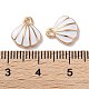 Pendente smaltati in lega&nbsp;ENAM-O001-02F-G-3