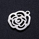 201 Stainless Steel Hollow Charms STAS-Q201-JN293-1-2