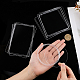 3 набор из 3 акриловых тарелок DIY-FH0006-02-3