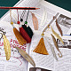 DIY Feather Bookmark Making Kits DIY-TA0003-30-5