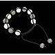 Fashion Diamond Bracelets X-BJEW-N138-5-1
