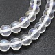 Chapelets de perles en cristal de quartz naturel G-F561-6mm-A-3