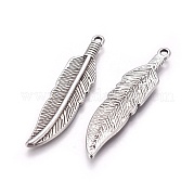 Подвески из сплава в тибетском стиле TIBEP-16624-AS-RS