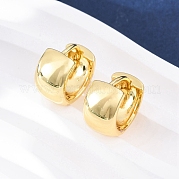 Латунные серьги обруча EJEW-Q015-21C-G