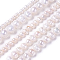 Natural Cultured Freshwater Pearl Strands, Idea for Mother's Day