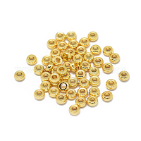 Wholesale Beebeecraft 200Pcs 4 Size 24K Gold Plated Beads 3.5mm 4mm 5mm 6mm  Round Smooth Spacer Beads Tarnish Resistant Seamless for Necklace Bracelet  Earring Jewelry Making 