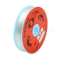 Pandahall 1 Roll Clear Nylon Wire Fishing Line, 0.4mm, about 65m