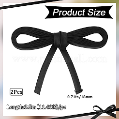 2 cordón de poliéster para reemplazo de cremallera de vestido de novia de mujer&nbsp;DIY-GF0010-30A