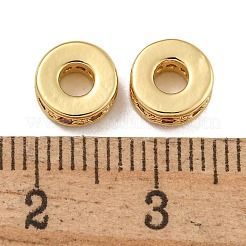 Cremagliera placcatura micro ottone spianare perline zirconi&nbsp;KK-U030-31G-05