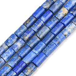 Natürlicher Lapislazuli Perlenstränge&nbsp;G-F832-B11-01