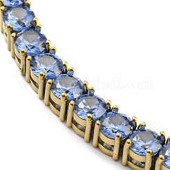 Bracelet en strass&nbsp;BJEW-C049-01G-05