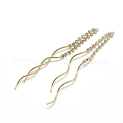 Messingkette Quaste große Anhänger&nbsp;KK-T032-164G