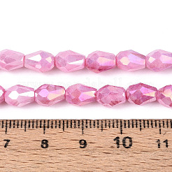 Anlaufschutz-Glasperlenstränge mit galvanischer Beschichtung&nbsp;GLAA-T025-13A-06