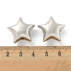 Cremagliera perle di ottone di placcatura&nbsp;KK-P270-08P