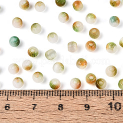 Cuentas de vidrio estilo banco de dibujo&nbsp;SEED-Q039-01J