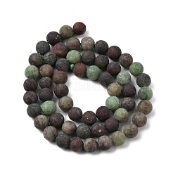 Natürlichen grünen Opal Perlen Stränge&nbsp;G-H045-A03-8MM-01