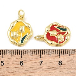 Laiton avec pendentifs en émail&nbsp;KK-CBADB87-04G