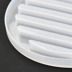 Flache runde Silikonbechermattenformen&nbsp;DIY-I065-06