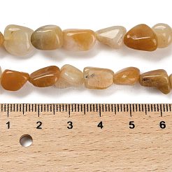 Natürlichen Topas Jade Perlen Stränge&nbsp;G-P497-01E-12