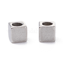 Anlaufgeschützte Perlen aus Edelstahl 304&nbsp;LS-STAS-L234-130P