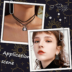 32pcs 8 styles de pendentifs en émail en alliage&nbsp;ENAM-SC0005-13A