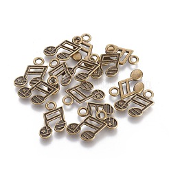 Tibetischer stil Aluminium Anhänger & Charms&nbsp;TIBEP-22644-AB-NR