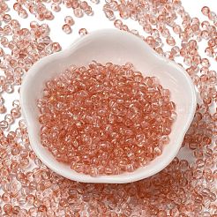 Perles rondes en verre de couleurs transparentes&nbsp;SEED-F006-05A-03