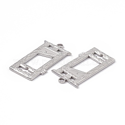 Anlaufgeschützte Anhänger aus 304er Edelstahl&nbsp;STAS-B031-10P