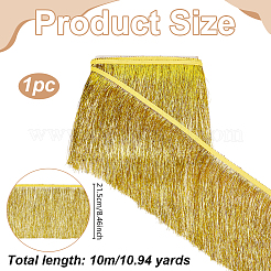 Bordure en dentelle de polyester&nbsp;SRIB-WH0011-446A