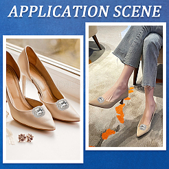 2 pieza de clips para zapatos de aleación&nbsp;FIND-GF0006-07C