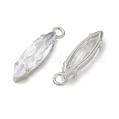 Pendentifs en zircone cubique clair en laiton&nbsp;CU-CBAD360-09P-03