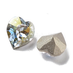 Cabochons de strass en K9 verre &nbsp;GLAA-H034-02B-001LA