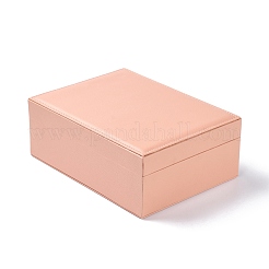 PU-Kunstleder-Schmuck-Organizer-Box mit Schloss&nbsp;CON-P016-B02