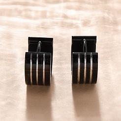 Creolen aus 304 Edelstahl mit Poliereffekt&nbsp;EJEW-M001-13EB