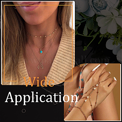 DIY-Kits zur Herstellung von Kettenarmbändern und Halsketten&nbsp;DIY-BBC0001-11