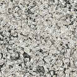 8/0 transparentes Glas runden Saatperlen&nbsp;SEED-J010-F8-21