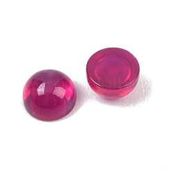 Cabochon di corindone rosso coltivati in laboratorio&nbsp;G-B166-01A