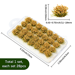 Mini ciuffi di erba di nylon&nbsp;AJEW-WH20120-09C