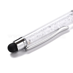 Stylo à écran tactile en silicone et en plastique&nbsp;X-AJEW-B012-01A